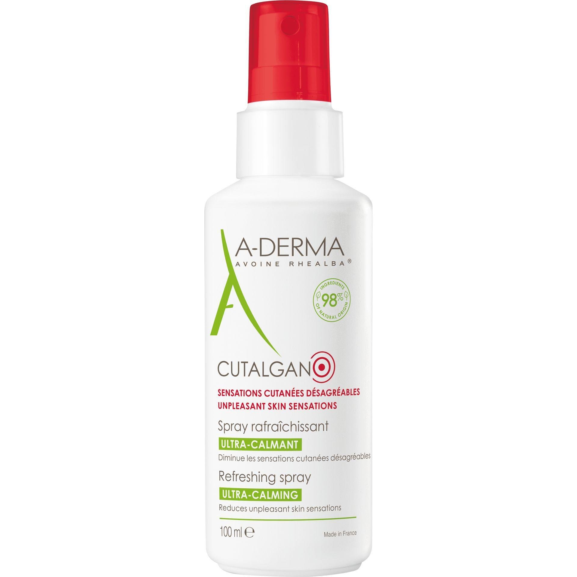 A-Derma Cutalgan спрей за кожни раздразнения, 100 мл | А-Дерма