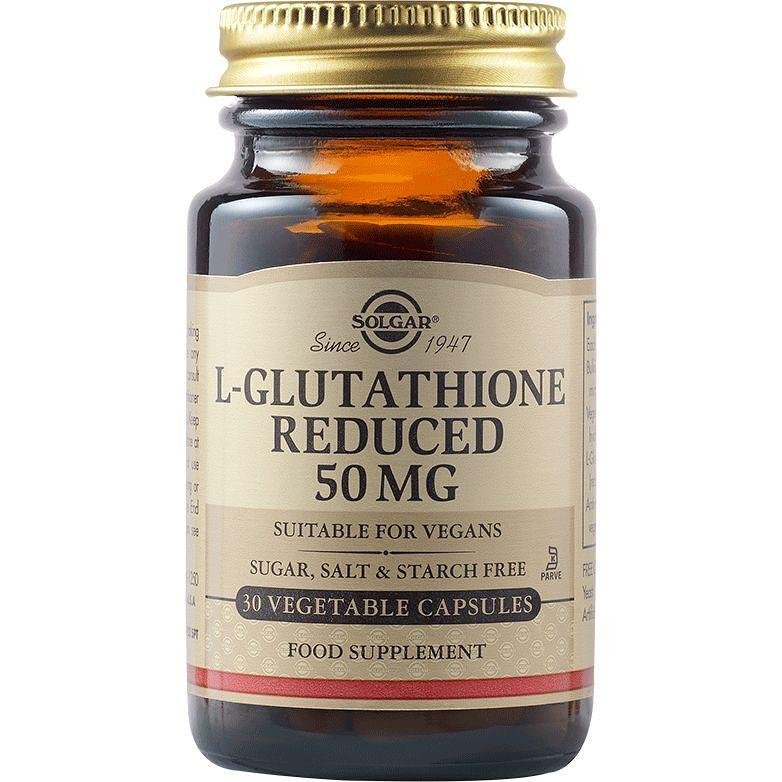Solgar L-Glutathoine растителни капсули 50 мг, 30 бр. | Солгар