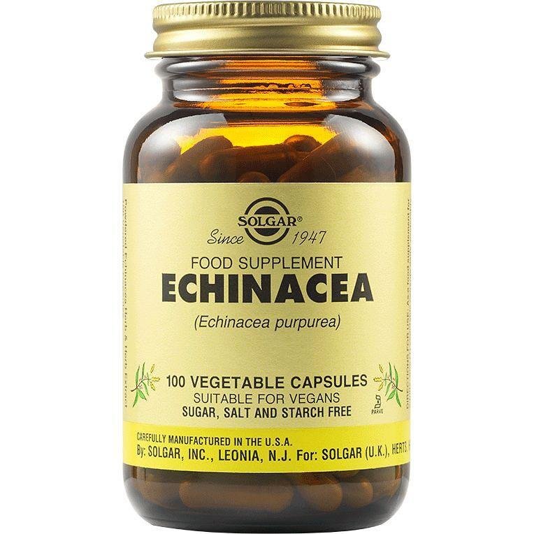Solgar ехинаця растителни капсули, 100 бр. | Солгар