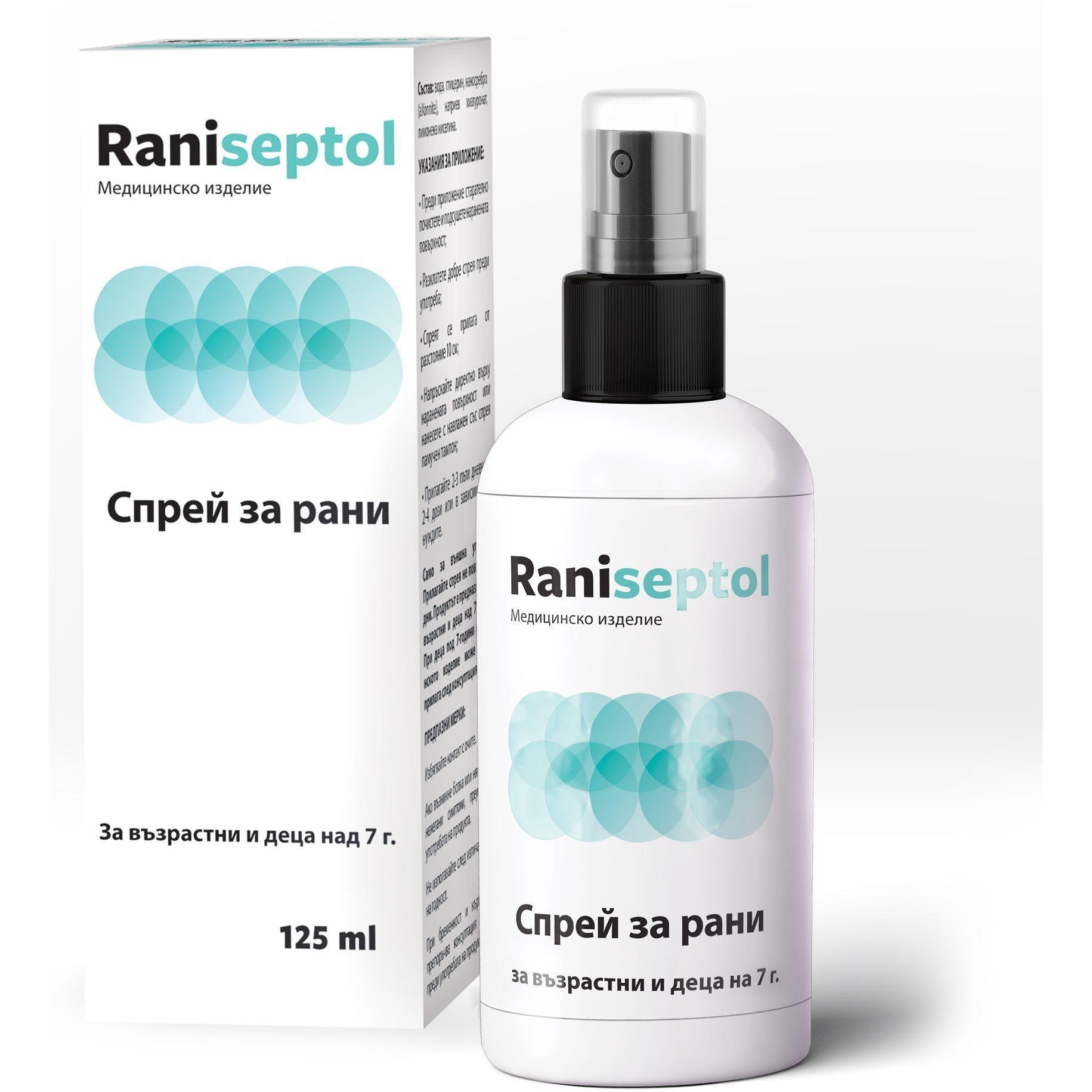 Natur Product RaniSeptol спрей за рани, 125 мл | Ранисептол, Натурпродукт