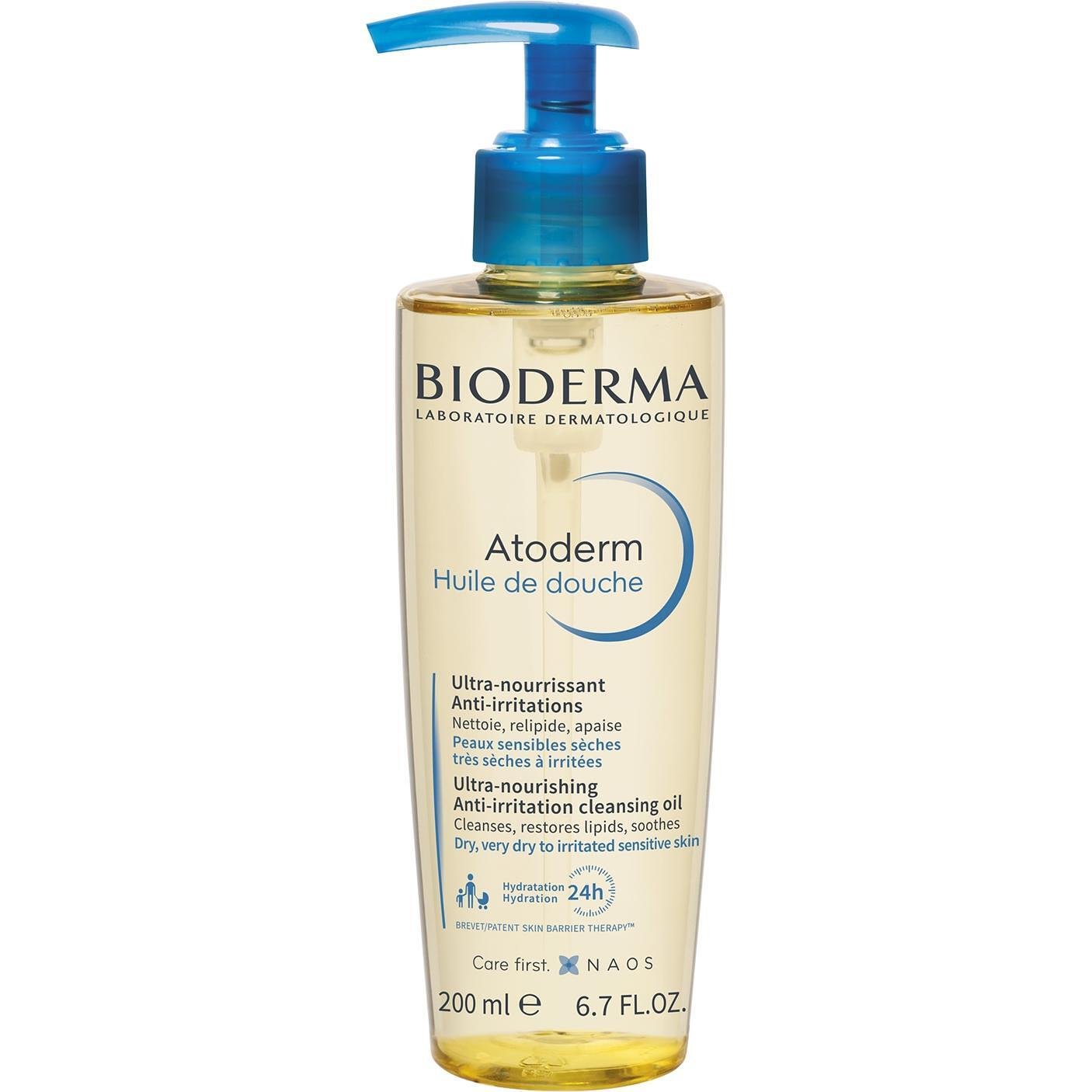 Bioderma Atoderm хидратиращо душ олио, 200 мл | Биодерма, Атодерм