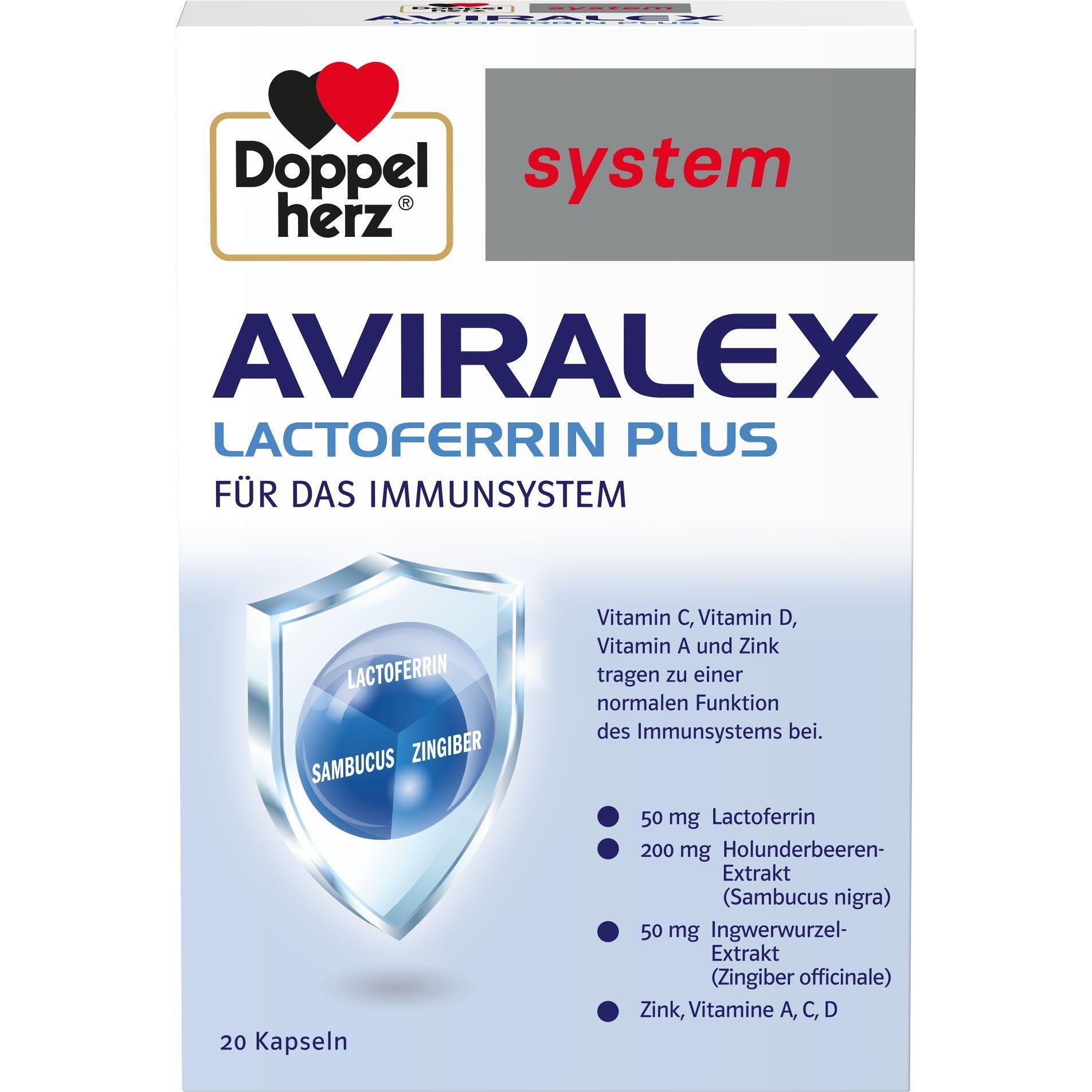 Doppelherz System авиралекс капсули, 20 бр. | Допелхерц, Систем