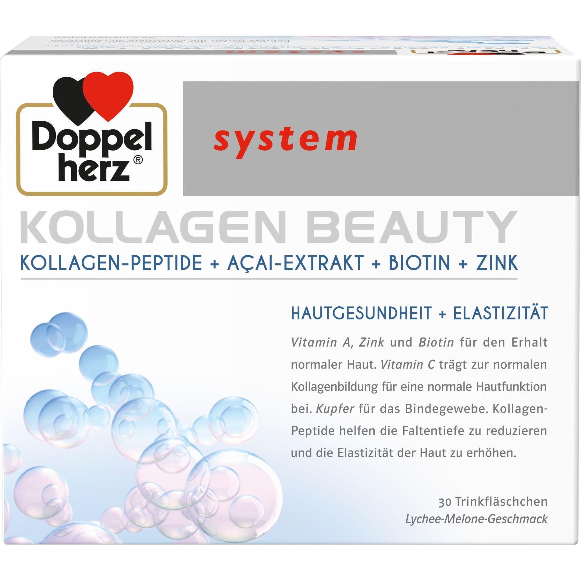Doppelherz System колаген бюти флакони, 30 бр. | Допелхерц, Систем