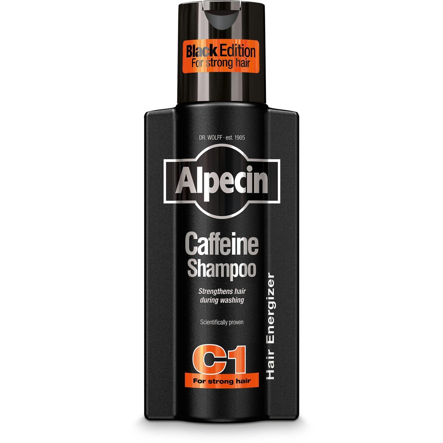 Alpecin C1 Black Edition кофеинов шампоан против косопад, 250 мл | Алпецин