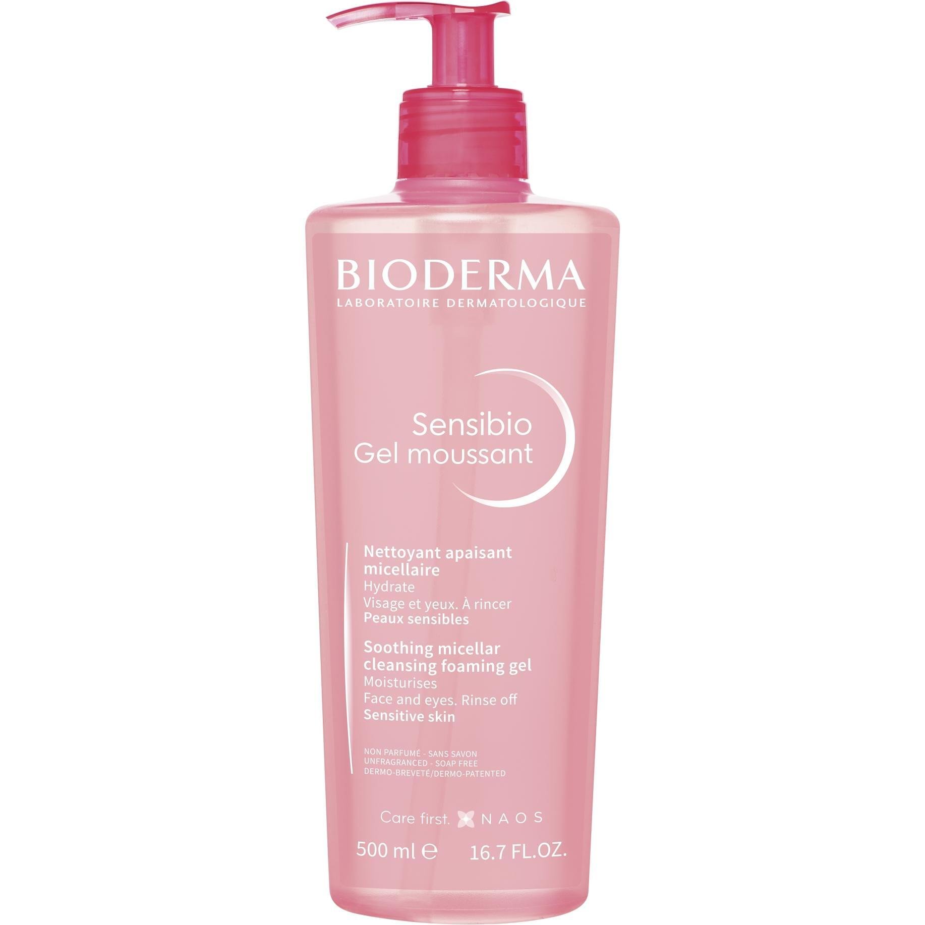 Bioderma Sensibio мек измиващ гел, 500 мл | Биодерма, Сенсибио