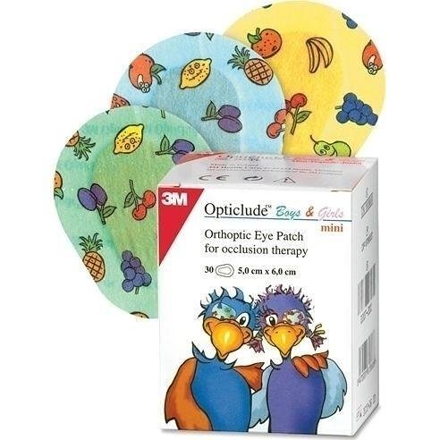 3M Opticlude мини лепнки за очи, 5 см х 6 см, 30 бр. | 3М