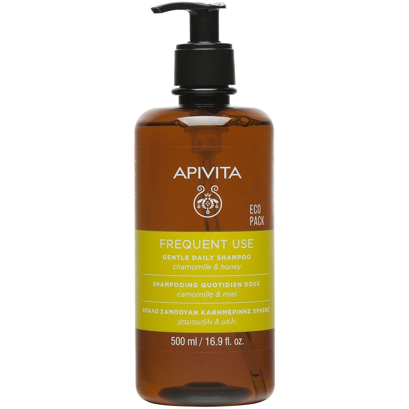 Apivita Frequent Use шампоан за честа употреба, 500 мл | Апивита
