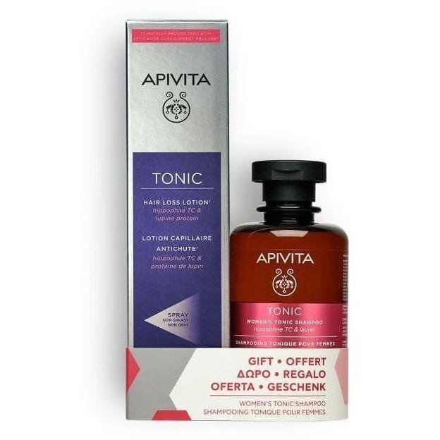 Apivita Tonic лосион за косопад и шампоан за жени | Апивита