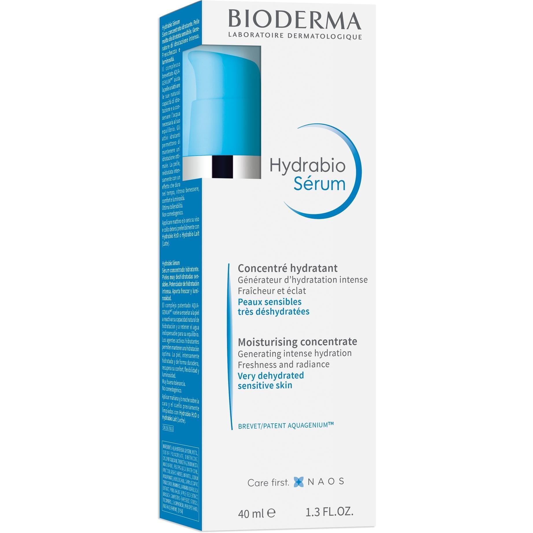 Bioderma Hydrabio интензивен хидратиращ серум, 40 мл | Биодерма, Хидрабио