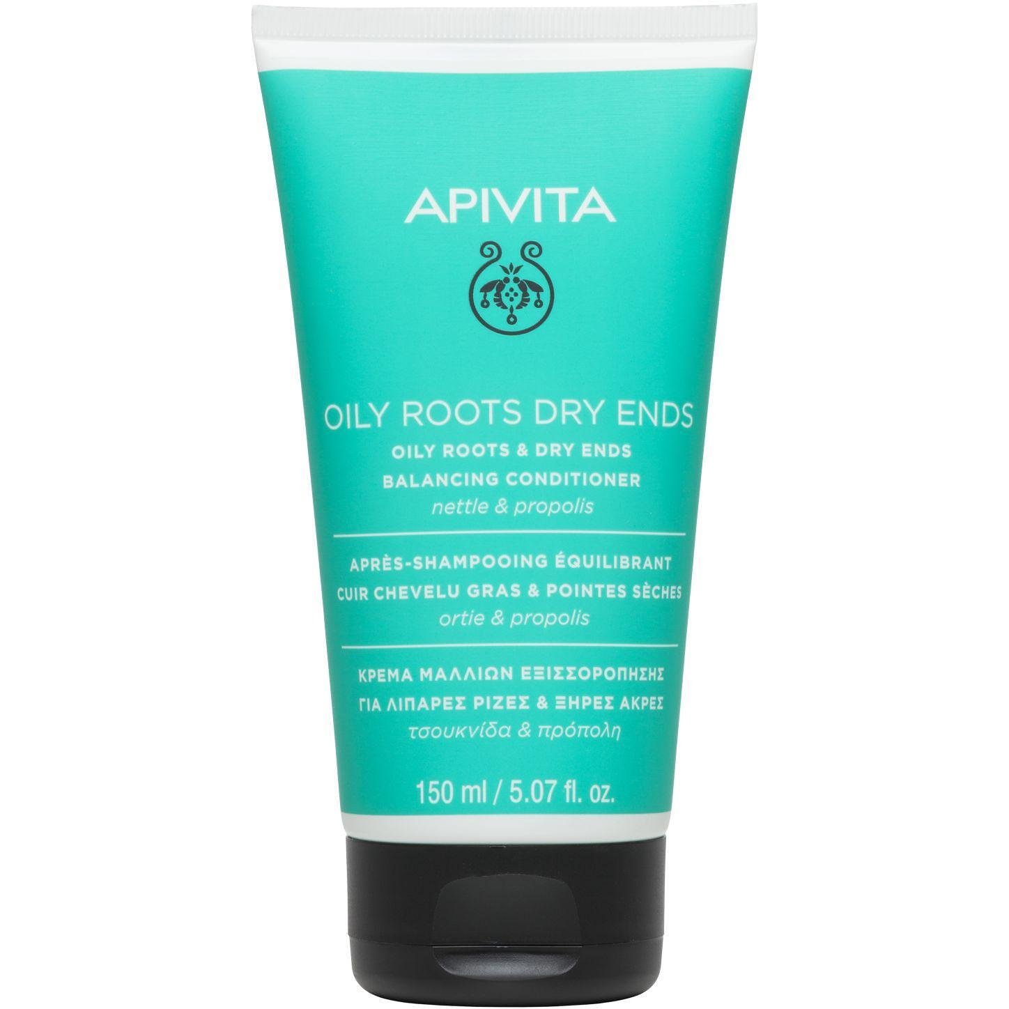 Apivita Oily Roots Dry Ends балсам за мазни корени и сухи краища, 150 мл | Апивита