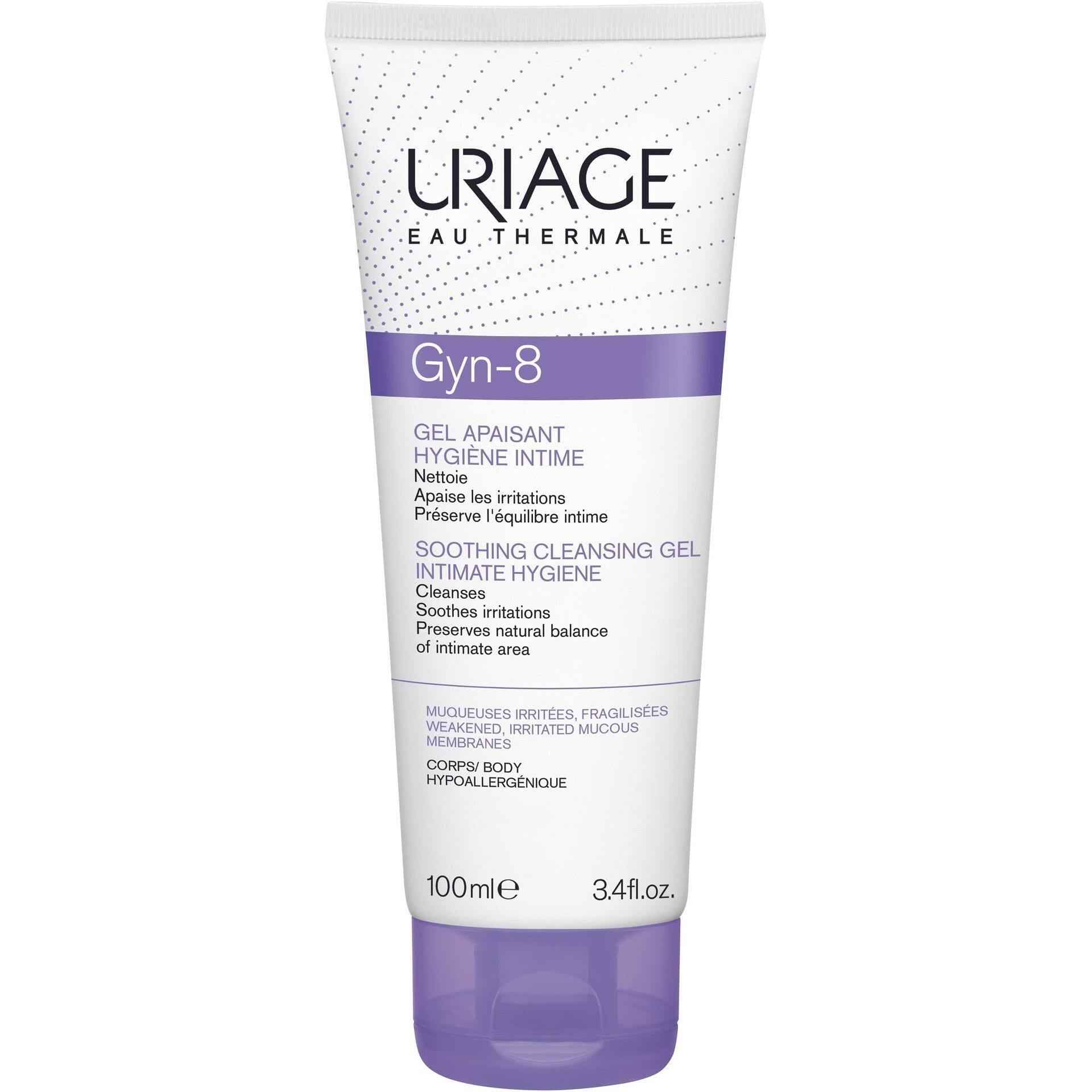 Uriage Gyn-8 Gyn-8 почистващ интимен гел ph8, 100 мл | Уриаж, Гин-8
