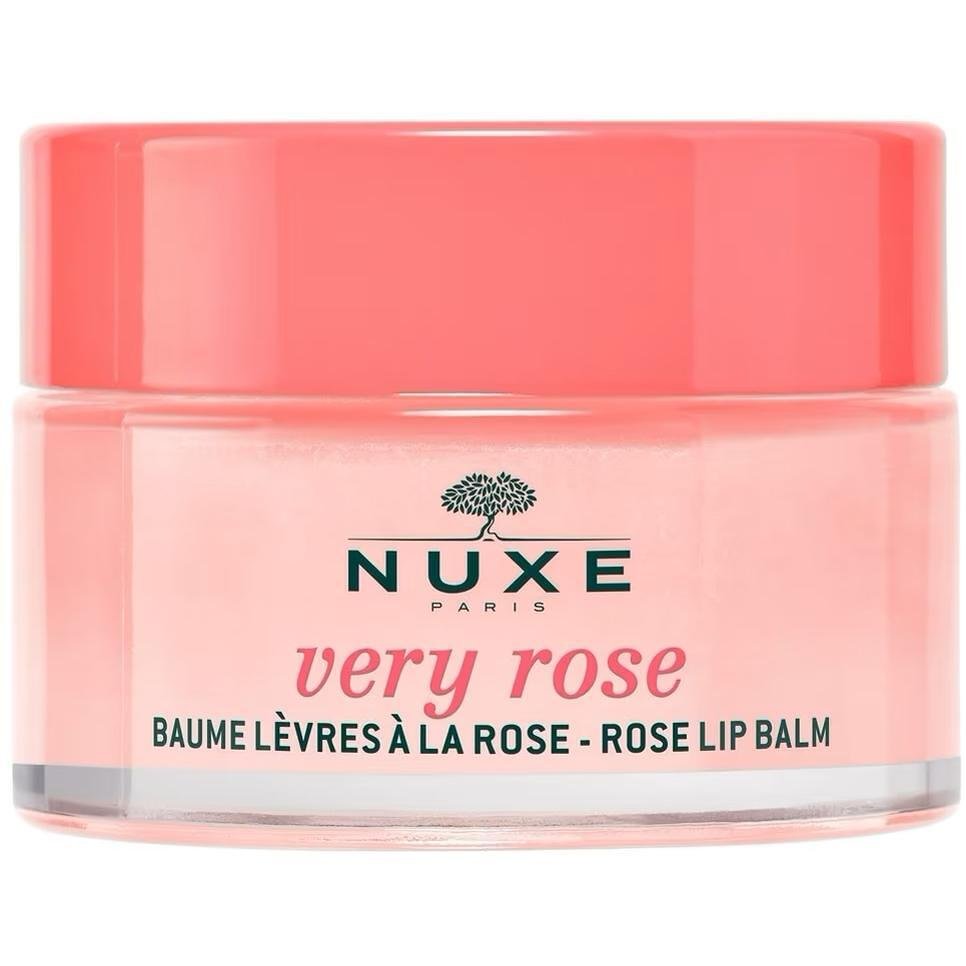 Nuxe Very Rose луксозен балсам за хидратиране и блестящи устни с роза, 15 г | Нукс, Вери Роуз