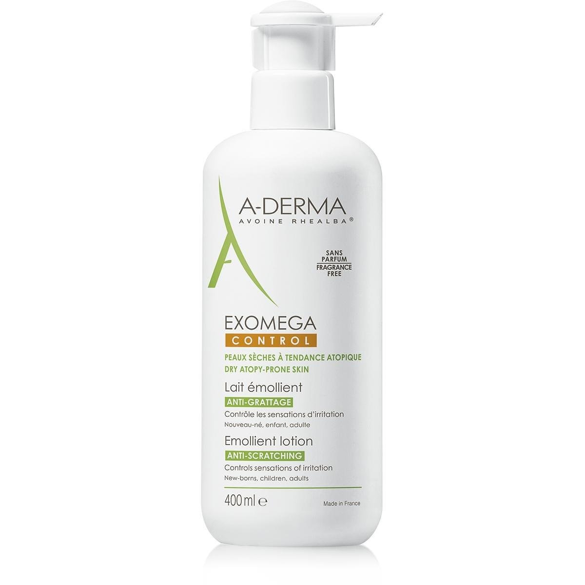 A-Derma Exomega Control мляко емолиент, 400 мл | А-Дерма, Ексомега Контрол