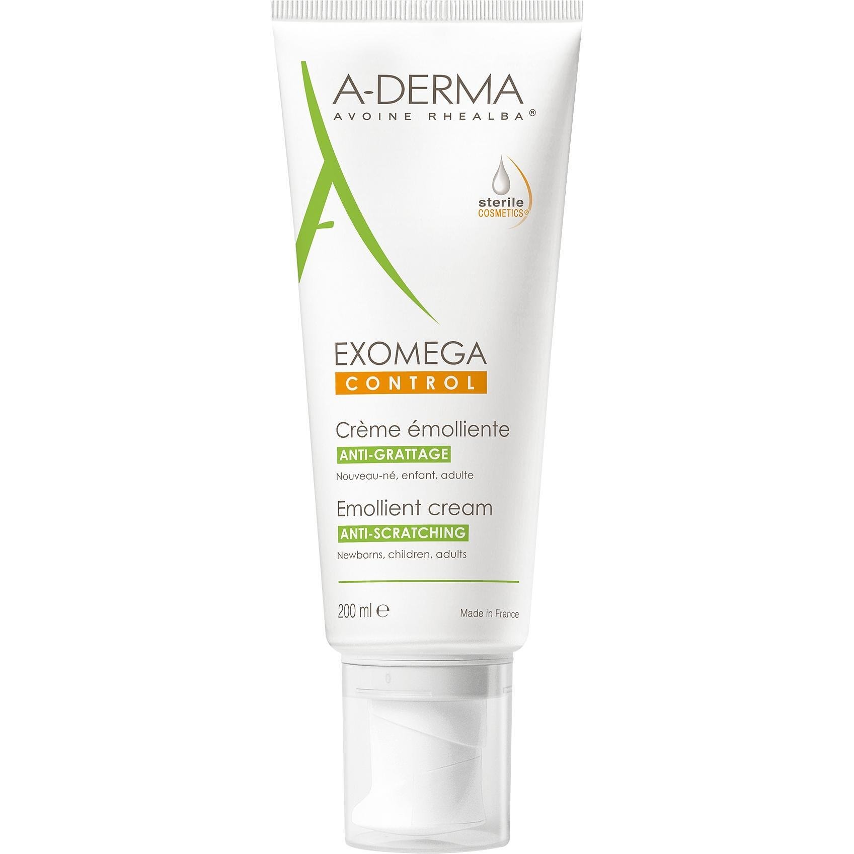 A-Derma Exomega Control крем емолиент, 200 мл | А-Дерма, Ексомега Контрол