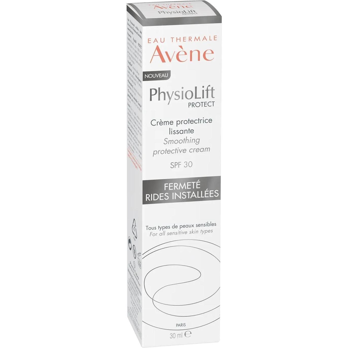 Avene PhysioLift изглаждащ защитен крем SPF30, 30 мл | Авен, Физиолифт