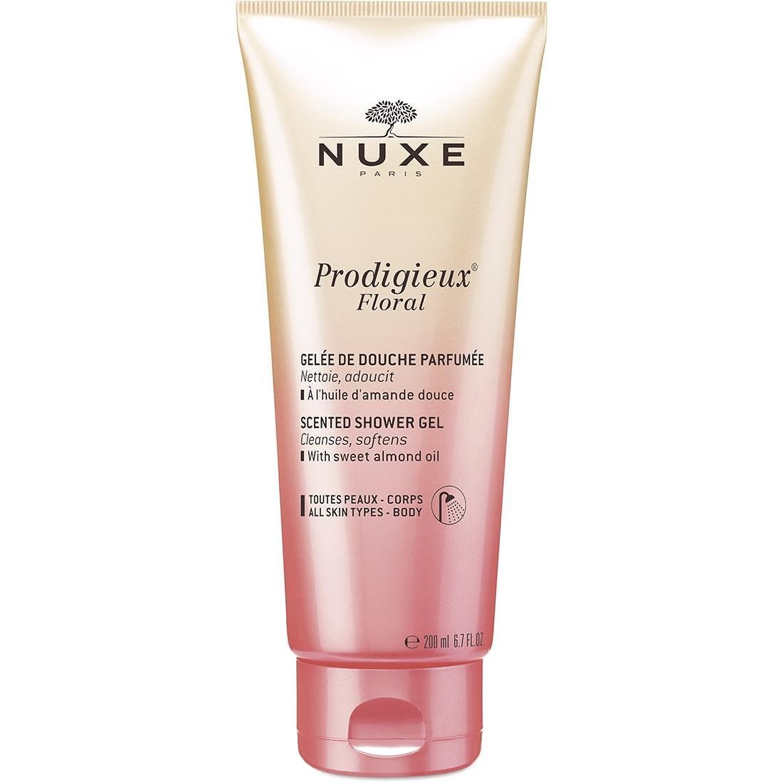 Nuxe Prodigieux Floral свеж и деликатен душ гел с флорален аромат | Нукс, Продижо Флорал