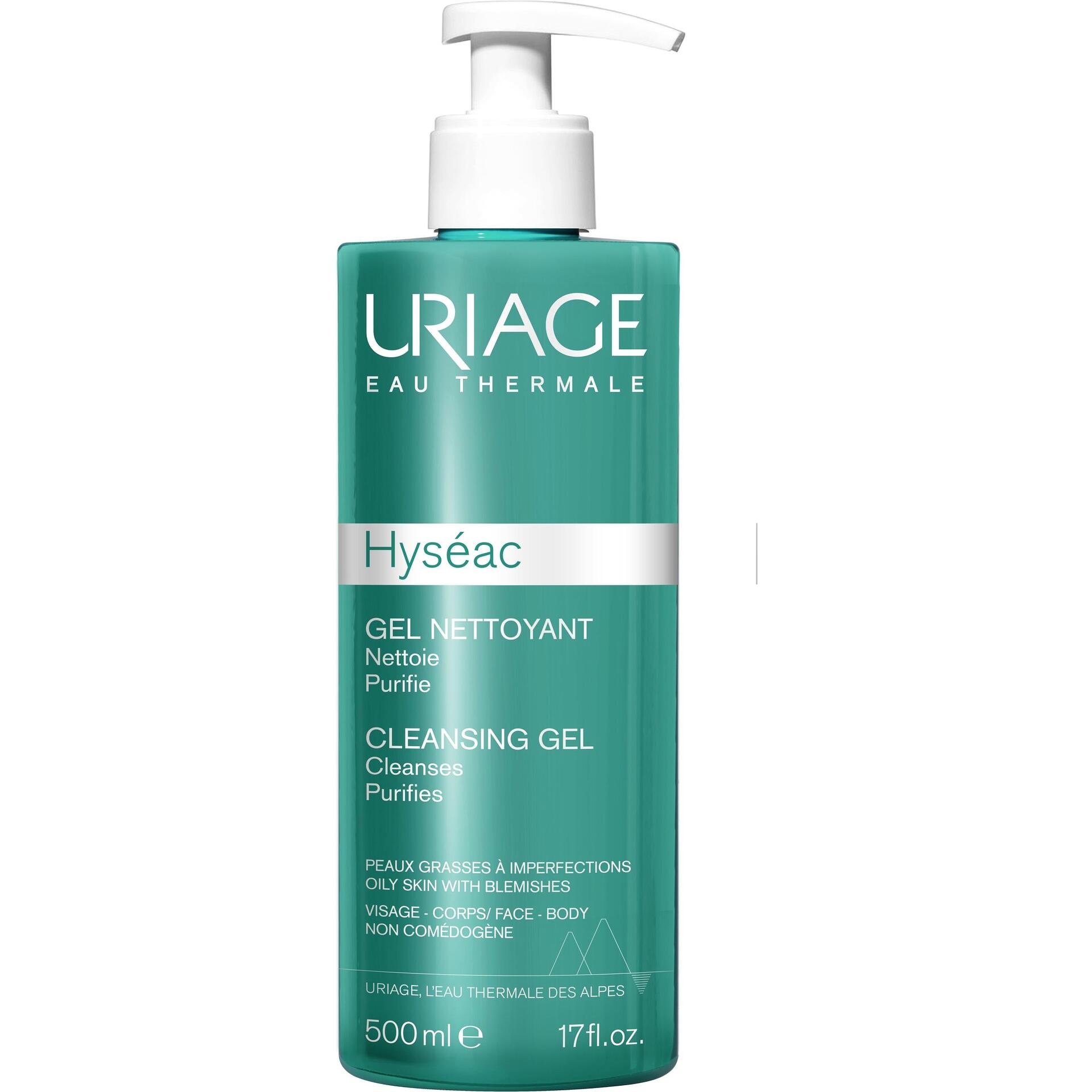 Uriage Hyseac нежен почистващ гел лице и тяло,500 мл | Уриаж, Исеак