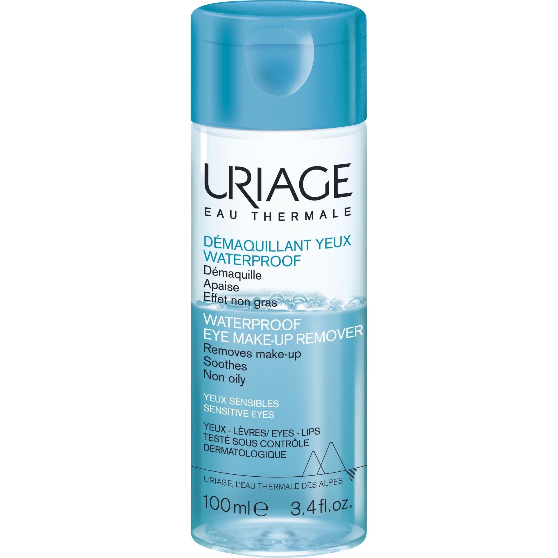 Uriage Demaquillant Yeux Waterproof Хипоалергичен демакииращ лосион премахващ водоустойчив грим, 100 мл | Уриаж