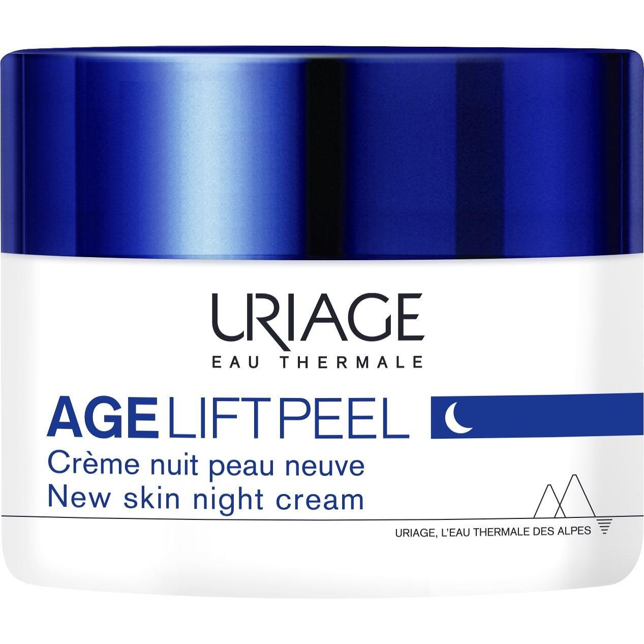 Uriage Age Lift нощен пилинг крем грижа против стареене на кожата, 50 мл | Уриаж, Ейдж Лифт