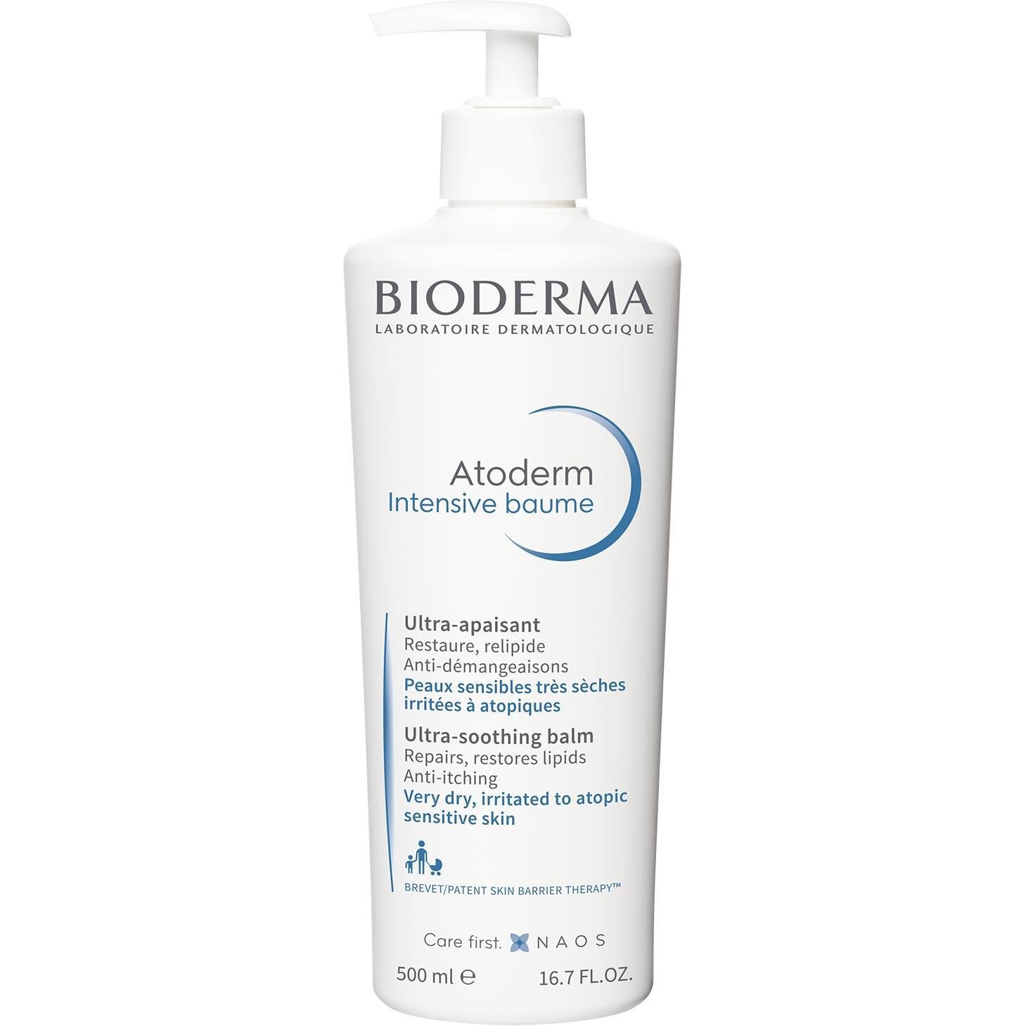 Bioderma Atoderm липидовъзстановяващ успокояващ интензивен балсам при атопична кожа 500 мл | Биодерма, Атодерм