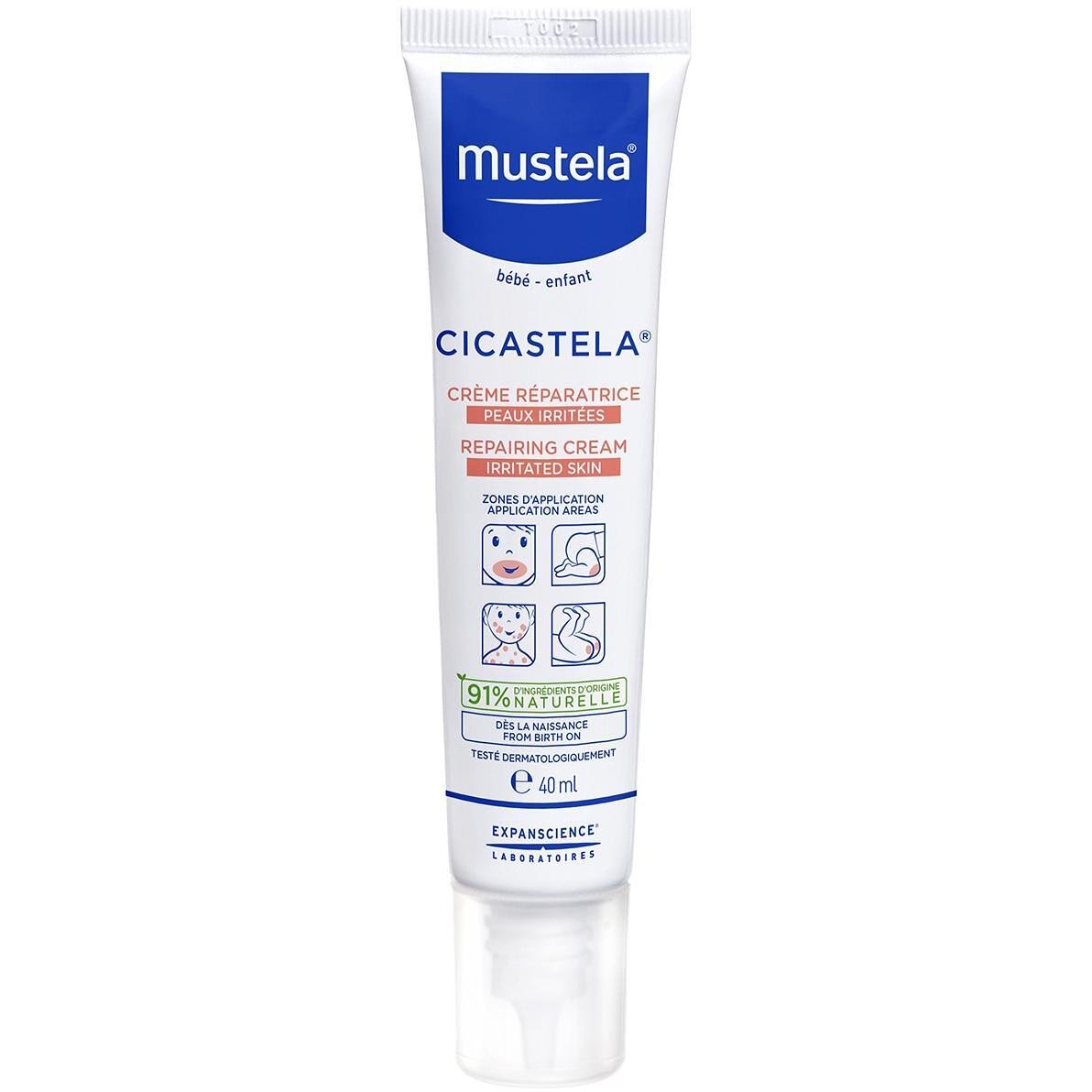 Mustela Цикастела възстановяващ крем 40 мл | Мустела