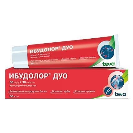 Teva Ибудолор Дуо гел 60 грама | Тева