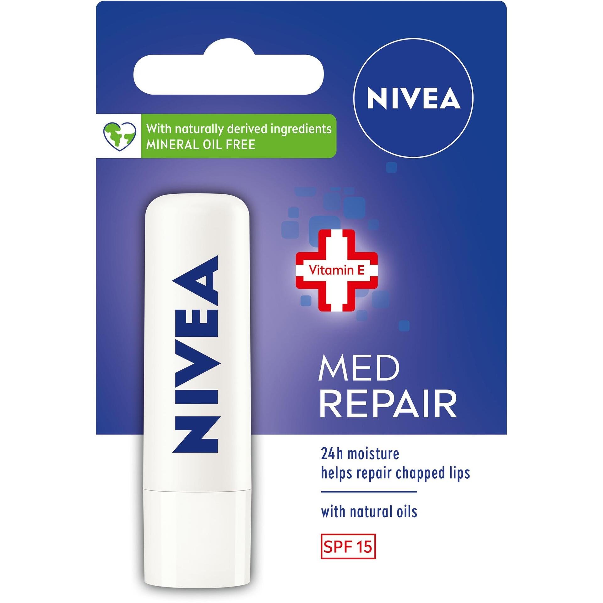 Nivea балсам за устни предпазващ и възстановяващ | Нивеа