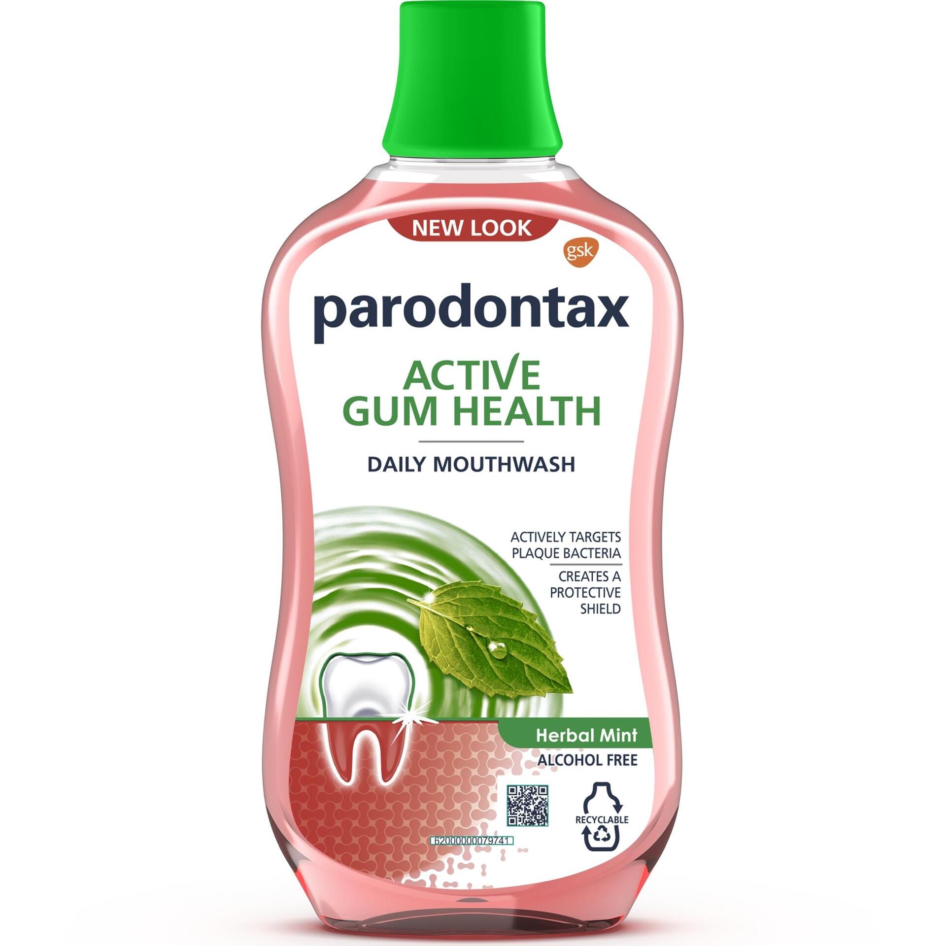 Parodontax вода за уста антибактериална с вкус на мента 500 мл | Пародонтакс