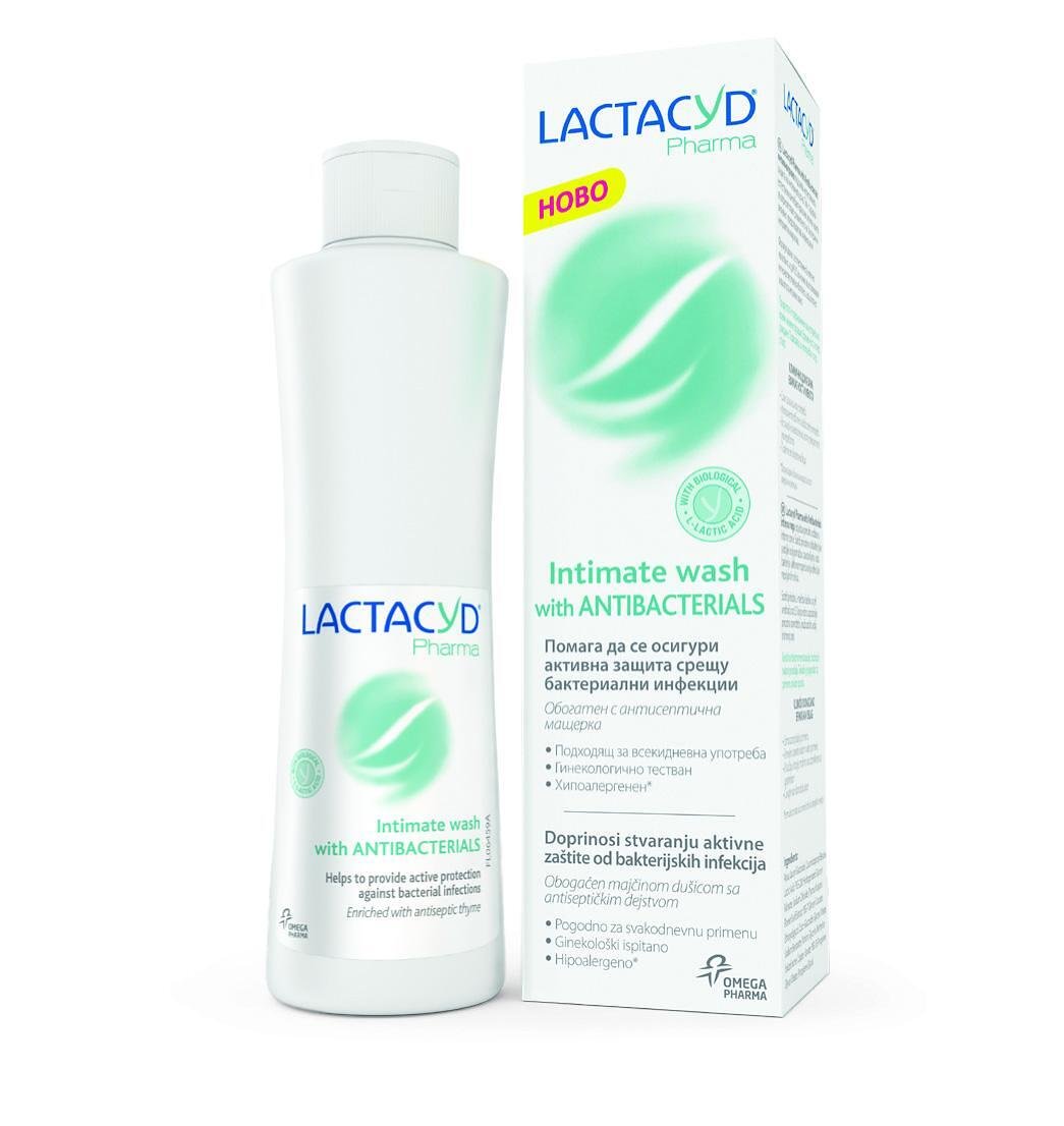 Lactacyd измиващ интимен гел антибактериална ежедневна грижа 250 мл | Лактацид