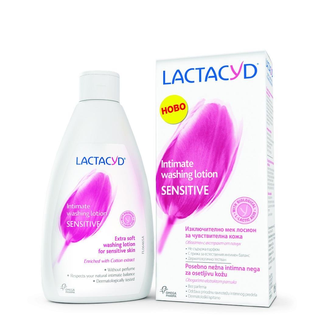 Lactacyd измиващ интимен мек гел за чувствителна кожа без парфюм 200 мл | Лактацид