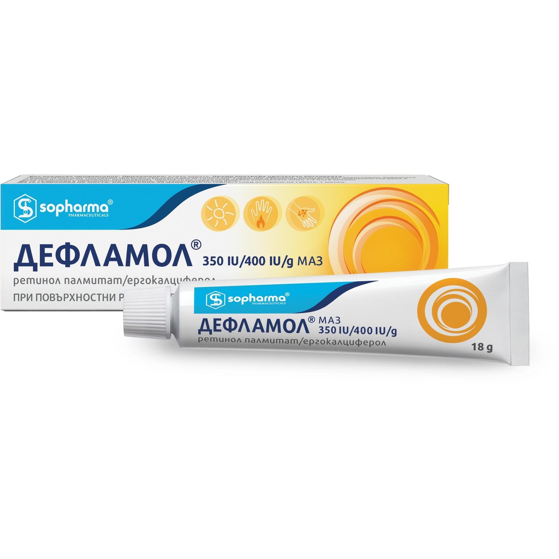Sopharma Дефламол унгвент 18 гр | Софарма