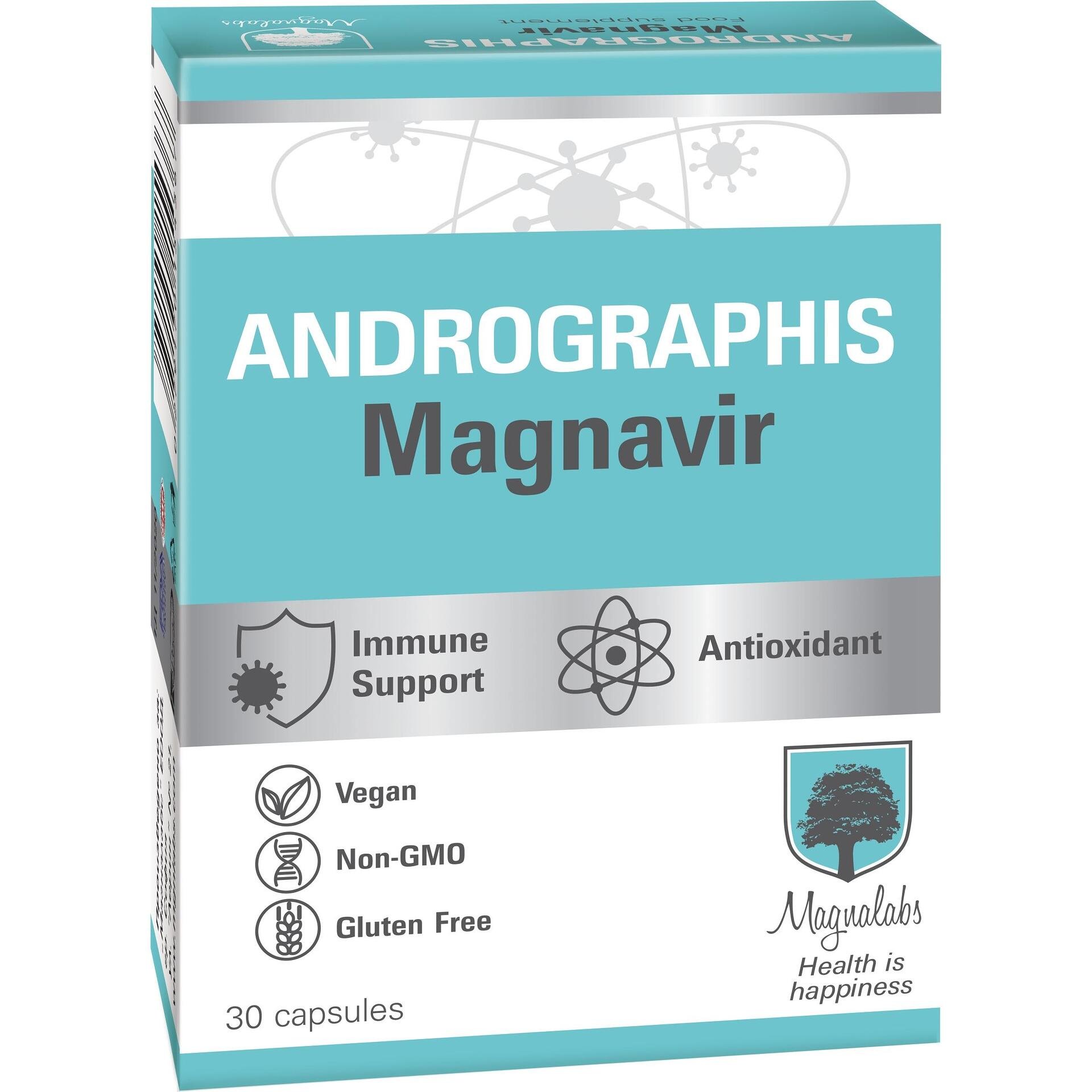 Magnalabs Андрографис магнавир антиоксидант за силен имунитет 30 капсули | Магналабс