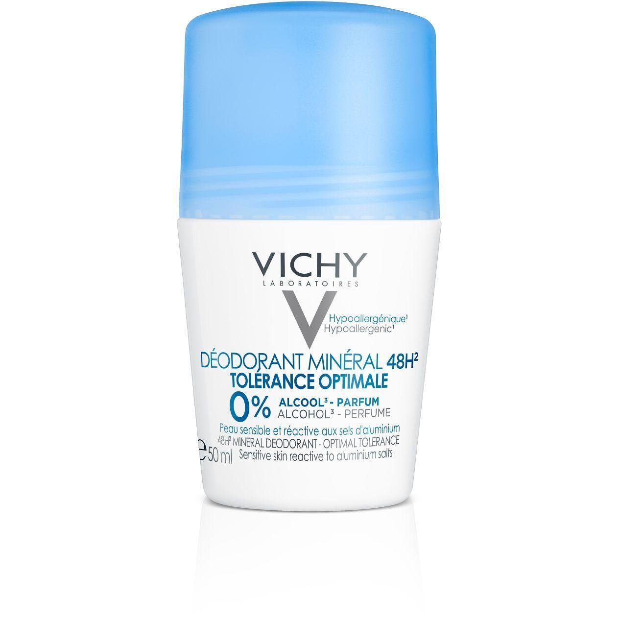 Vichy минерален рол-он дезодорант 48 ч., 50 мл | Виши