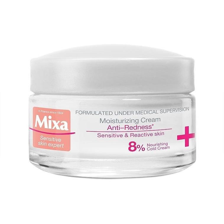 Mixa Anti-Redness Хидратиращ крем против зачервявания 50 мл | Микса Хидратиращ крем против зачервяване за чувствителна и реактивна кожа