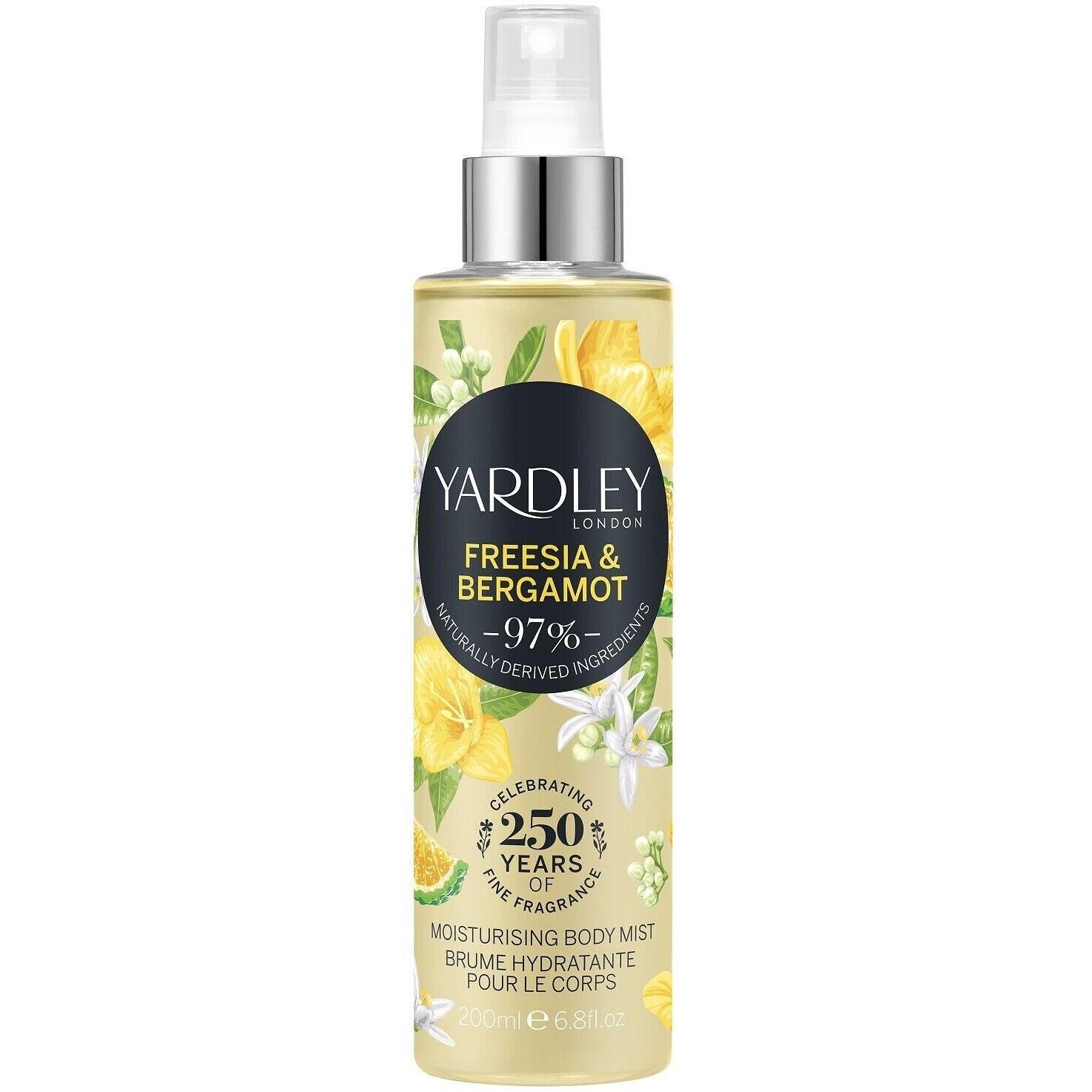 Yardley Мист за тяло Фрезия и Бергамот Ярдли спрей 200ml | Ярдли