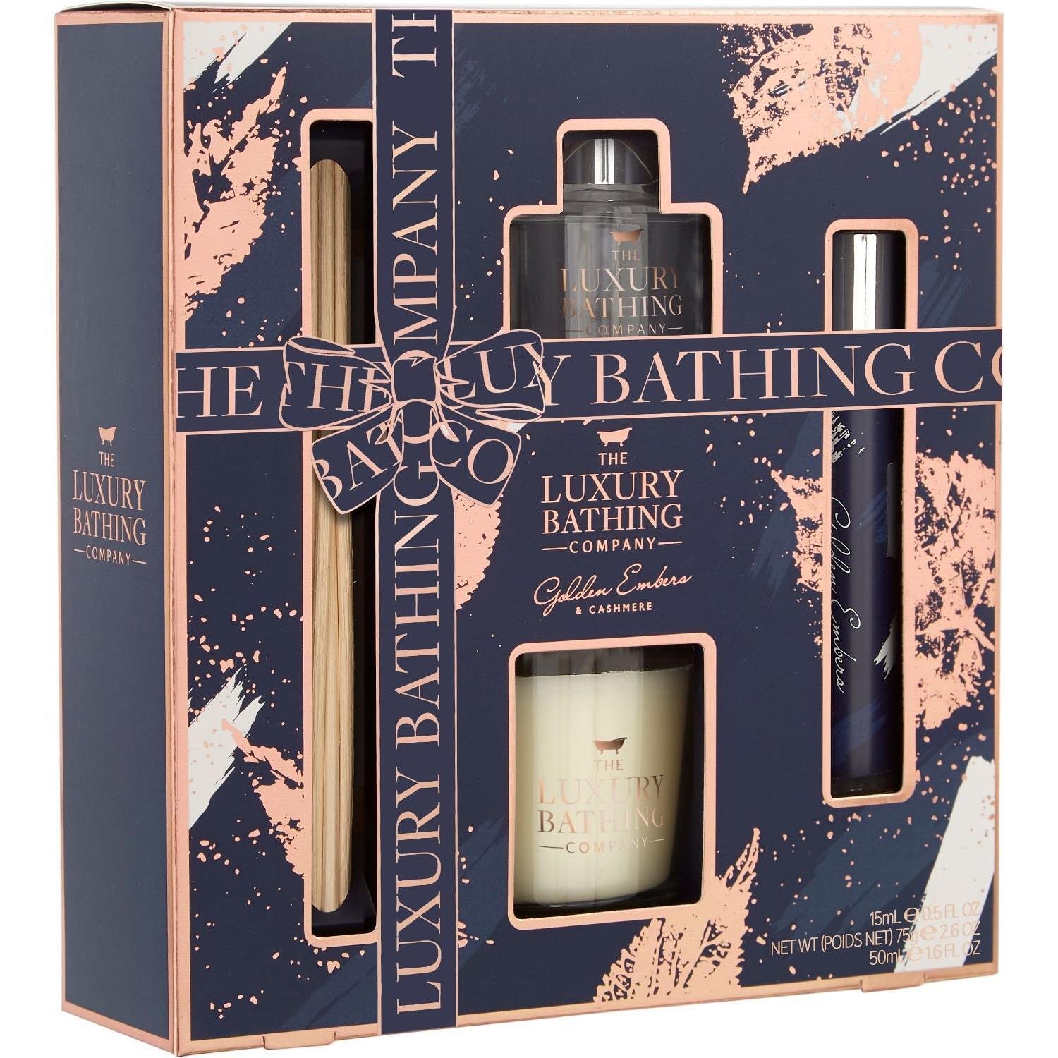 The Luxury Bathing Company Подаръчен комплект Златна жарава и Кашмир Лукс | Дъ Лъкшъри Батинг Къмпани