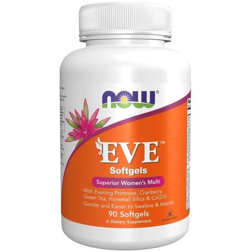Now Eve Дамски Мултивитамини 90 гел капсули | Нау