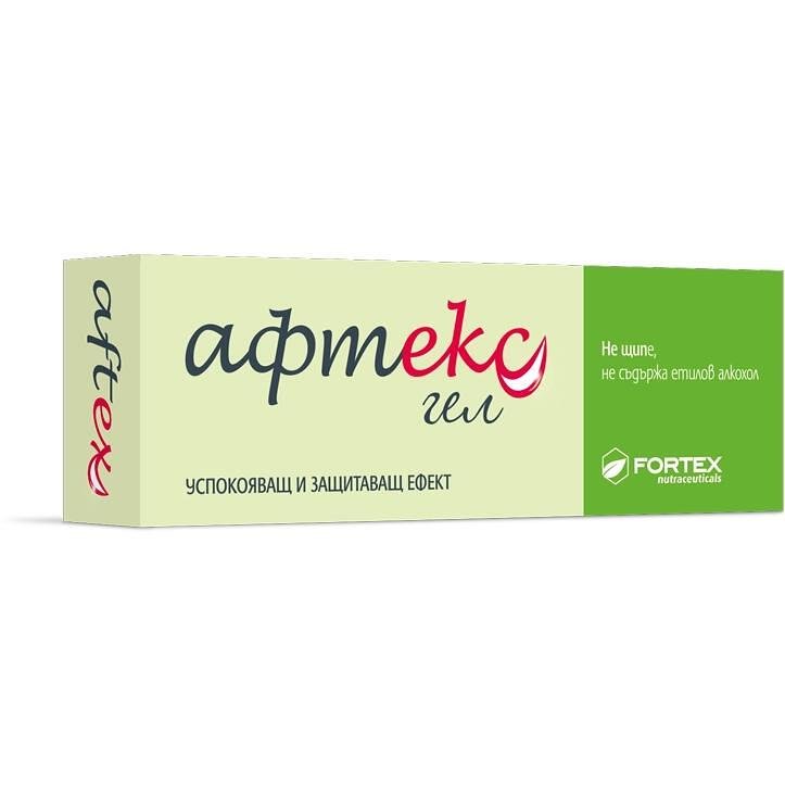 Fortex Афтекс гел гел 20 мл при афти и рани в устната кухина | Фортекс