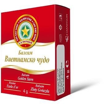 Danhson Виетнамско чудо балсам загряващ ефект 4 г | Дансон