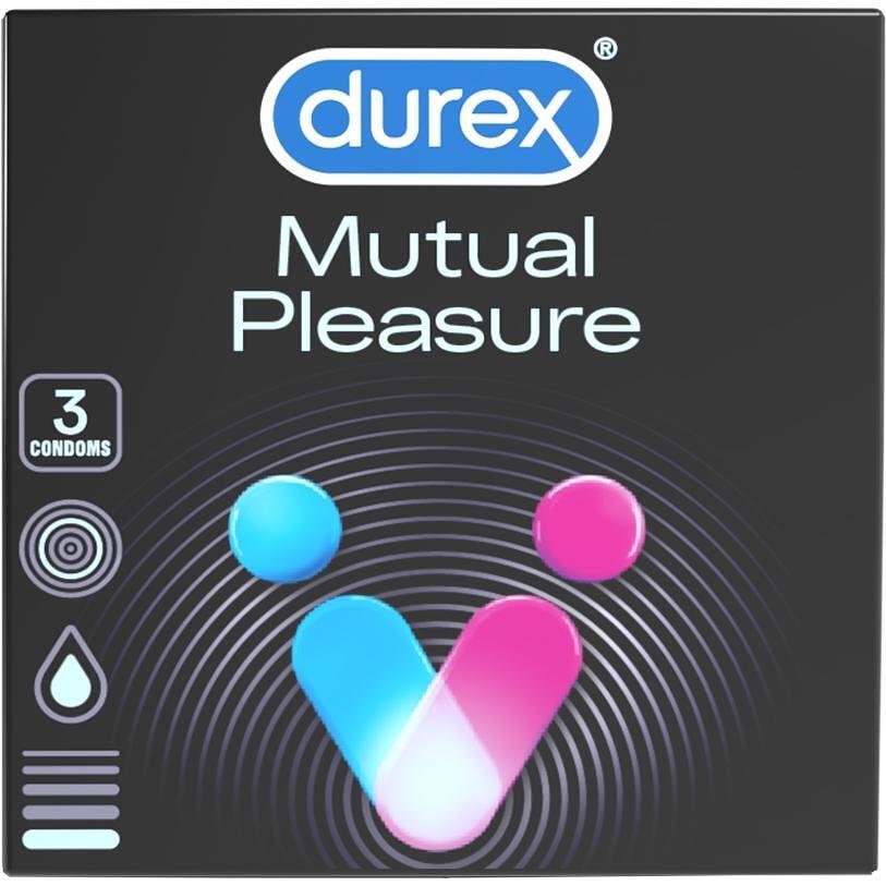 Durex Mutual Pleasure презервативи 3 броя | Дюрекс