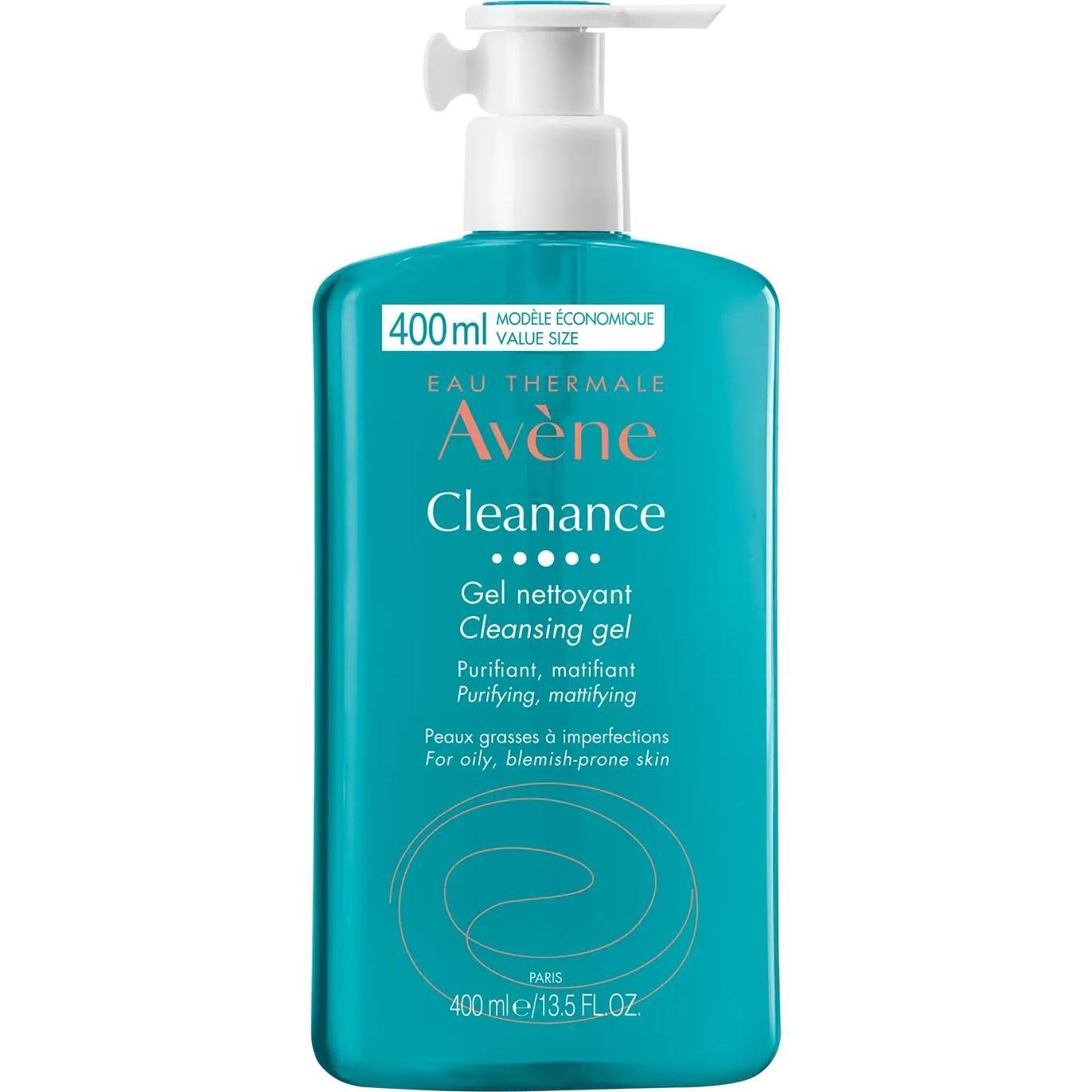 Avene Cleanance Успокояващ измиващ гел 400 мл | Авен, Клиънанс