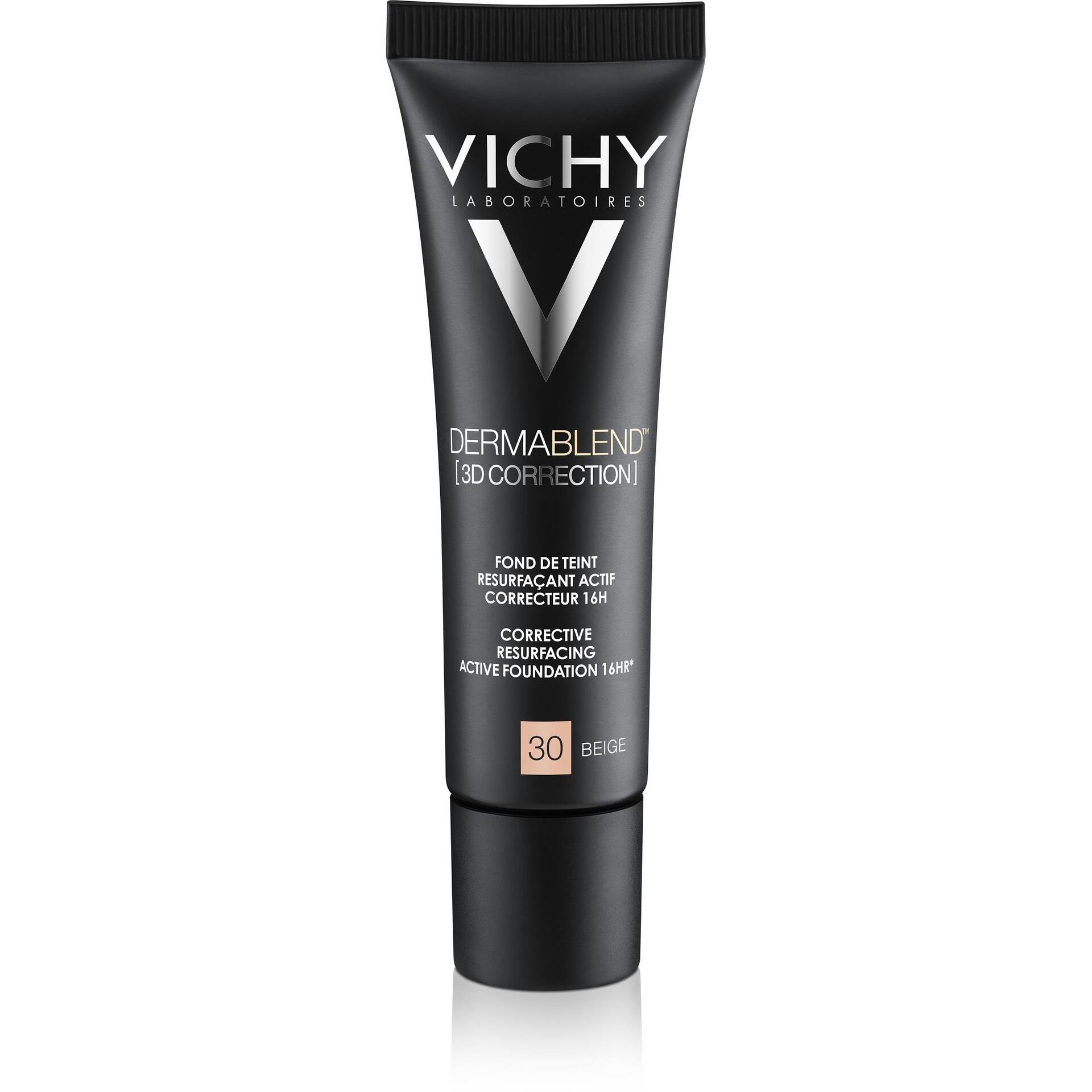 Vichy Dermablend Коригиращ фон дьо тен за мазна кожа, склонна към акне 30 бежов SPF25 30 мл | Виши, Дермабленд