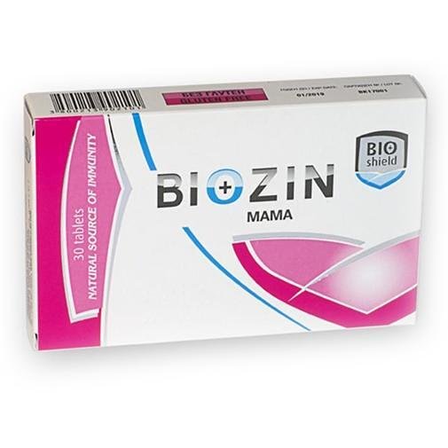 BioShield Biozin Mama при бременност и кърмене 30 таблетки | БиоШийлд, Биозин