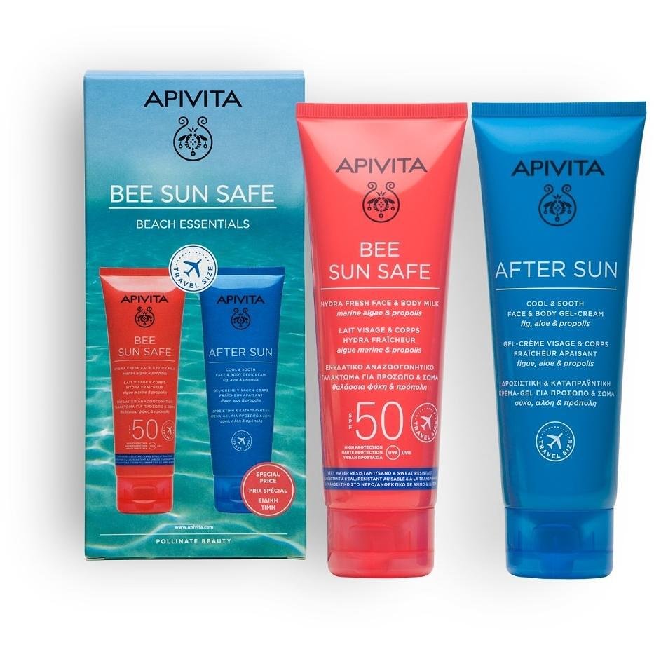 Apivita Bee Sun Safe Комплект за пътуване "Bee protected" | Апивита, Бий Сън Сейф