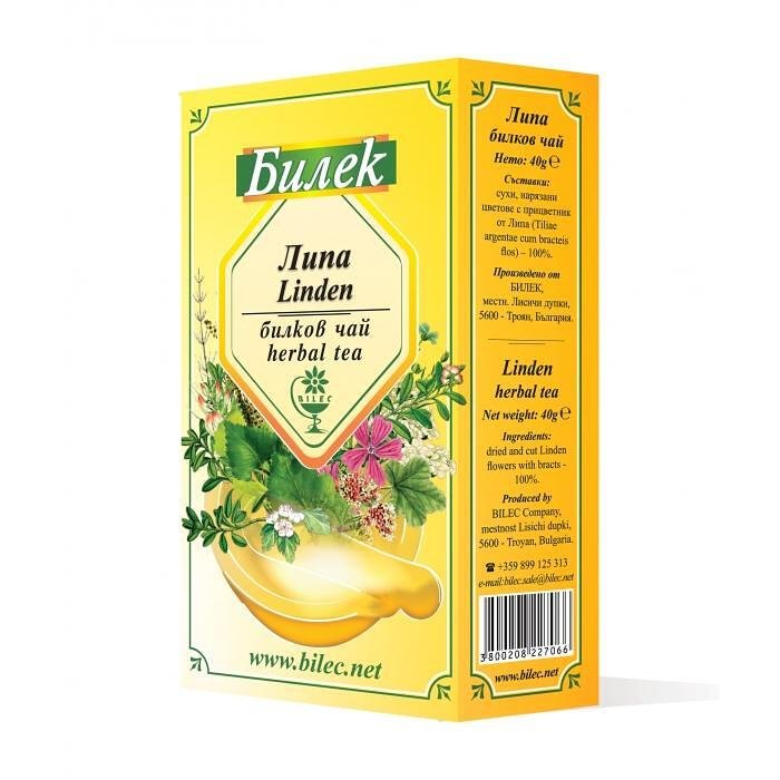 Билек чай липа, 40 г | Bilec