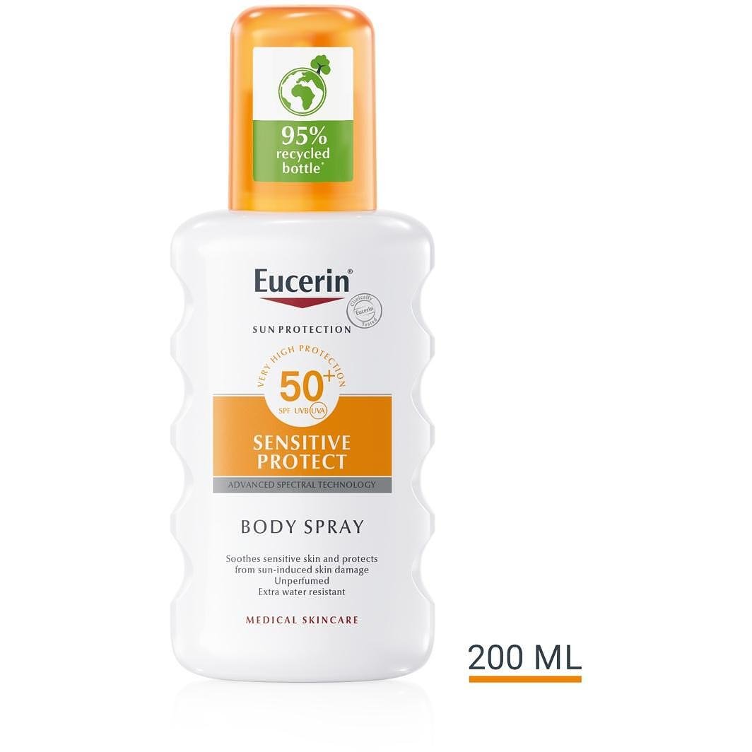 Eucerin Sun Protection Слънцезащитен водоустойчив спрей SPF50+ 200 мл | Еусерин, Сън Протекшън