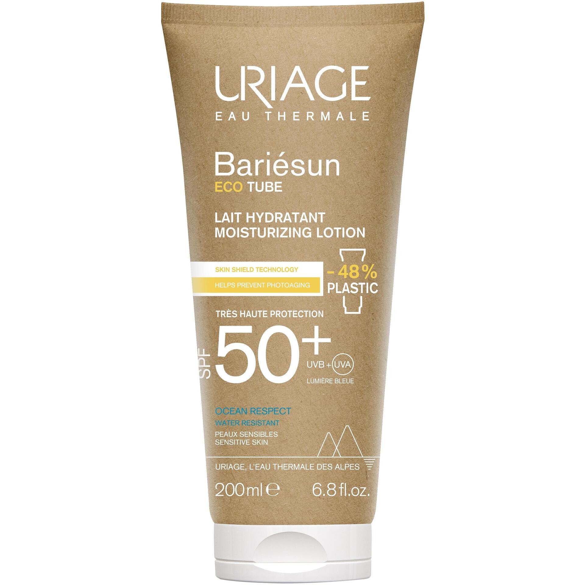 Uriage Bariesun Слънцезащитен хидратиращ лосион в еко опаковка SPF50+ 200 мл | Уриаж, Бариесън