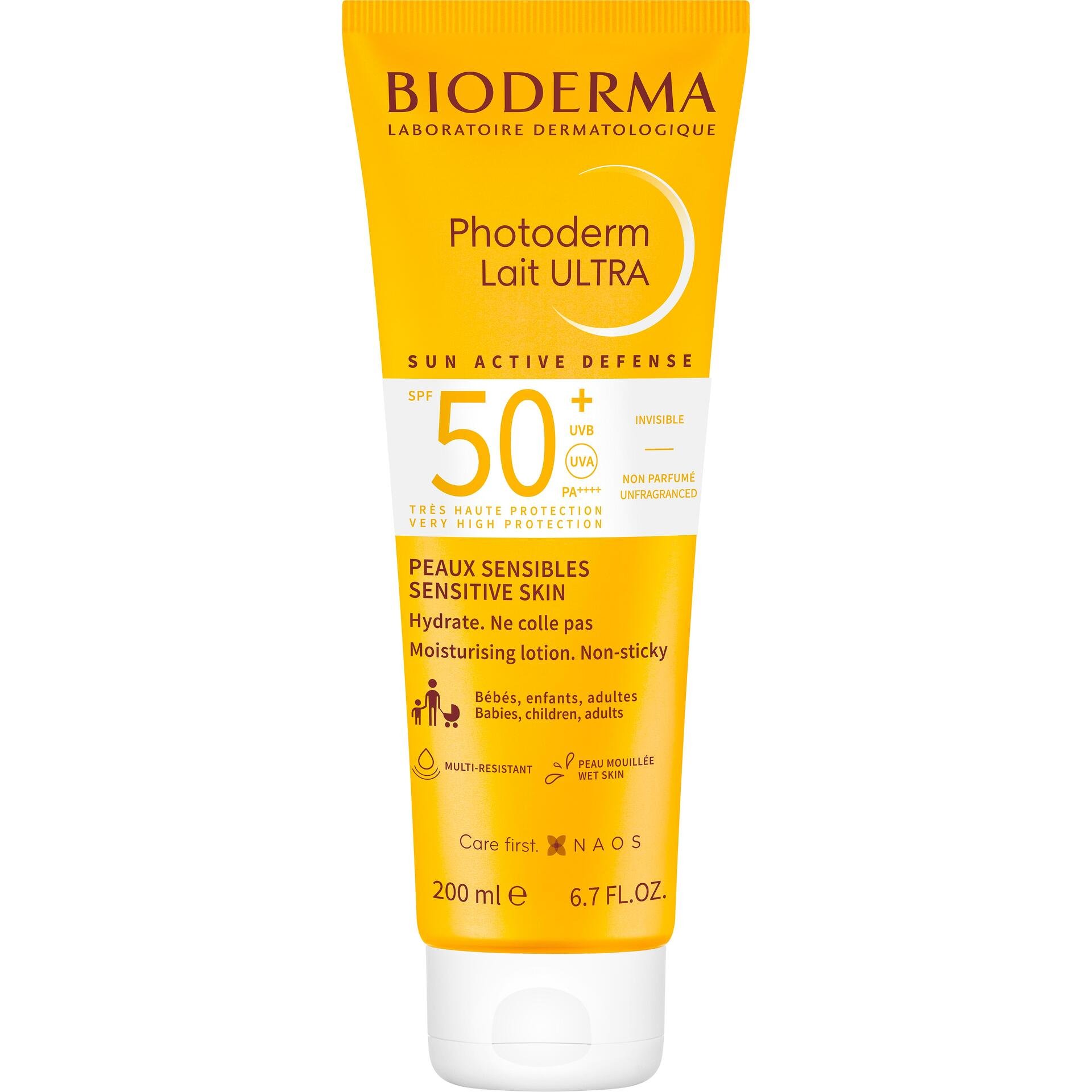 Bioderma Photoderm слънцезащитно мляко ултра SPF50+, 200 мл | Биодерма, Фотодерм