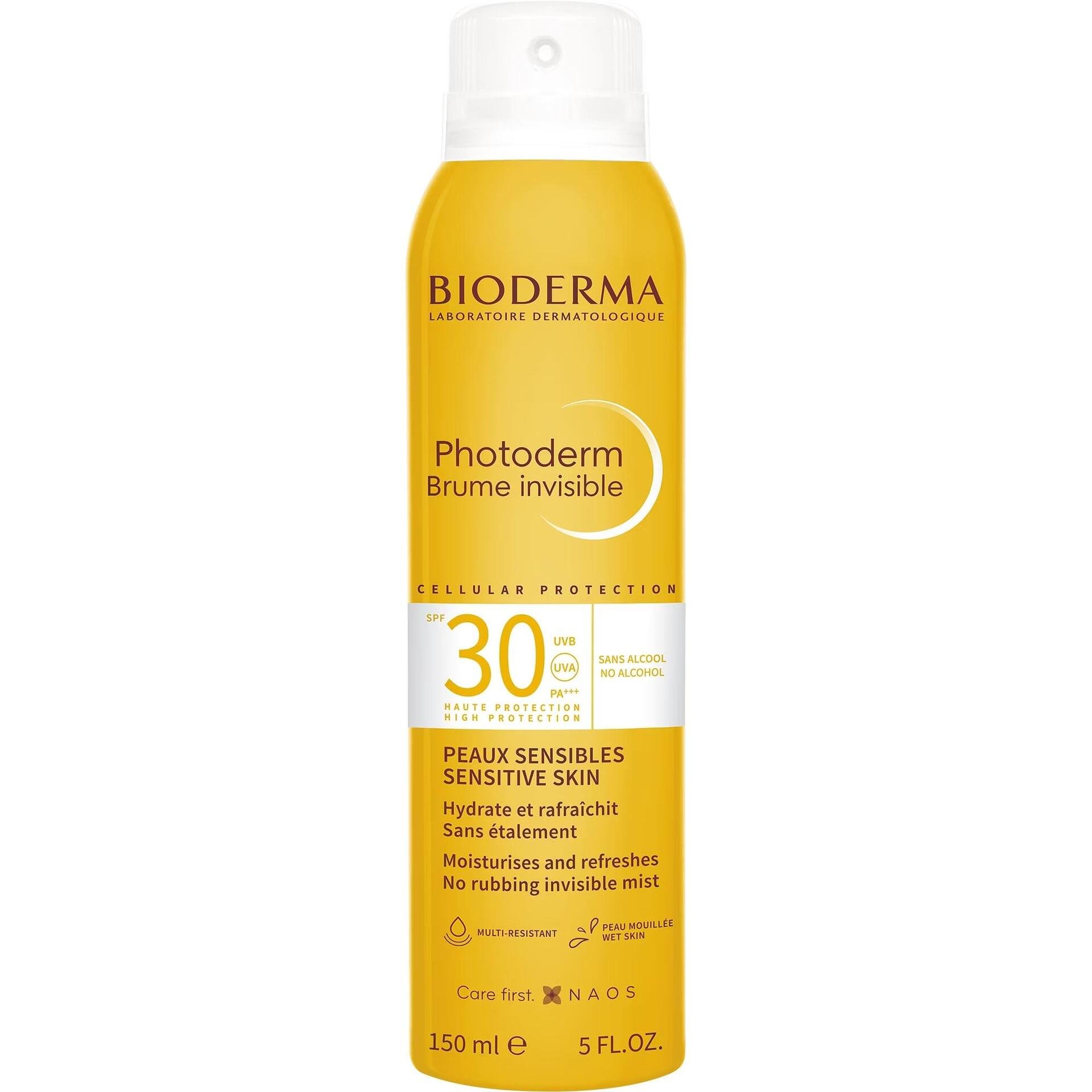 Bioderma Photoderm слънцезащитен прозрачен спрей за чувствителна кожа SPF30, 150 мл | Биодерма, Фотодерм