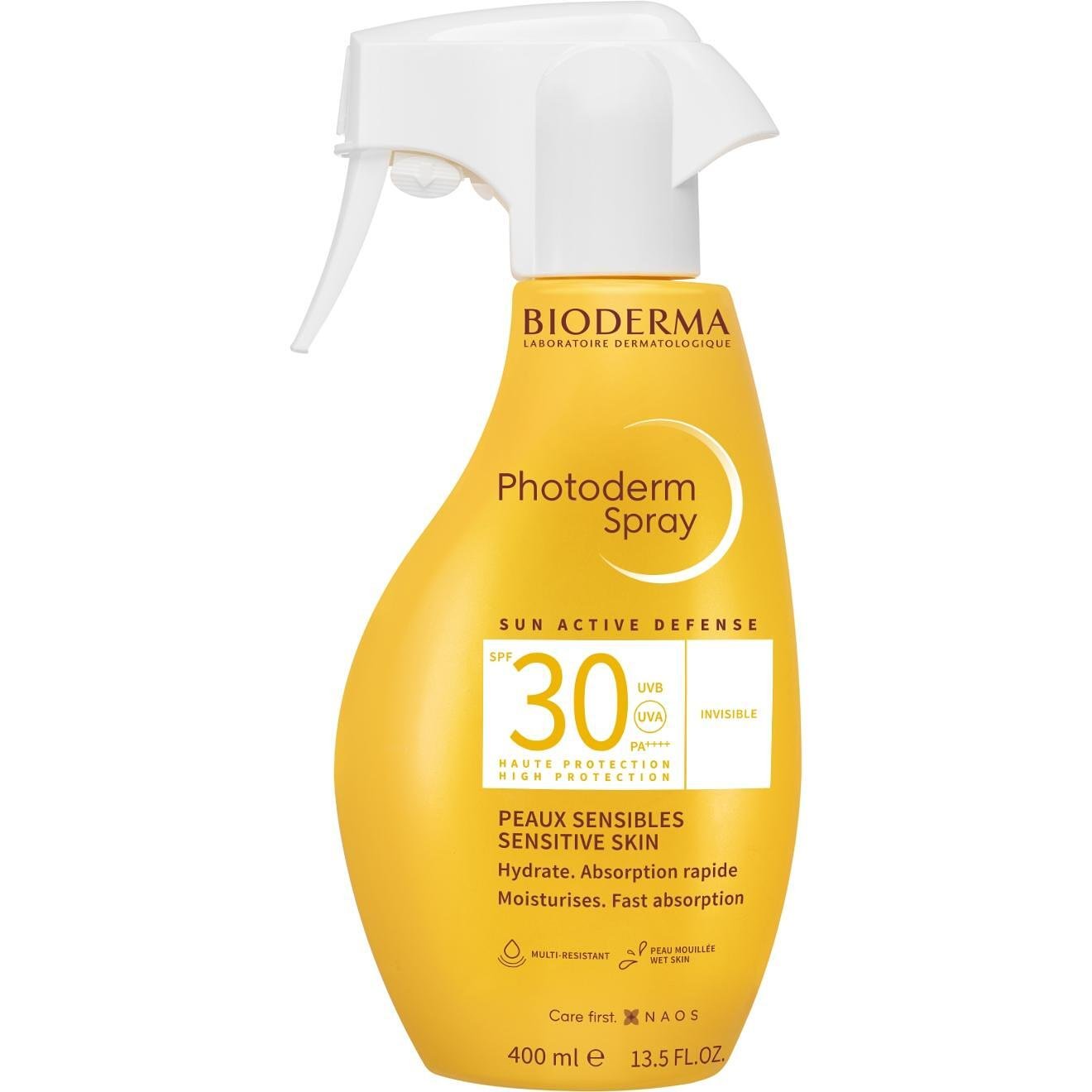 Bioderma Photoderm слънцезащитен хидратиращ спрей SPF30, 400 мл | Биодерма, Фотодерм